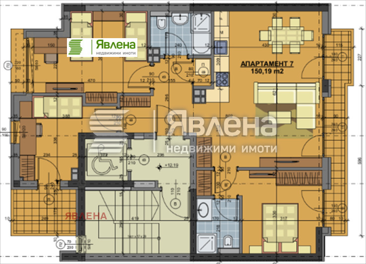 À vendre  3 chambres Sofia , Tsentar , 150 m² | 90000022 - image [2]