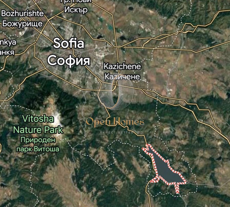 À vendre  Atterrir région Sofia , m-t yaz. Iskar , 3 dka | 39057781 - image [2]