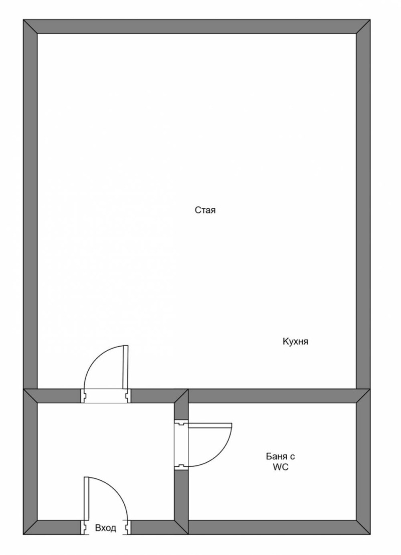 Myytävänä  Studio Sofia , Geo Milev , 52 neliömetriä | 86070659 - kuva [4]