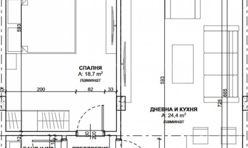 Eladó  1 hálószoba régió Burgasz , Carevo , 73 négyzetméter | 77486273 - kép [2]
