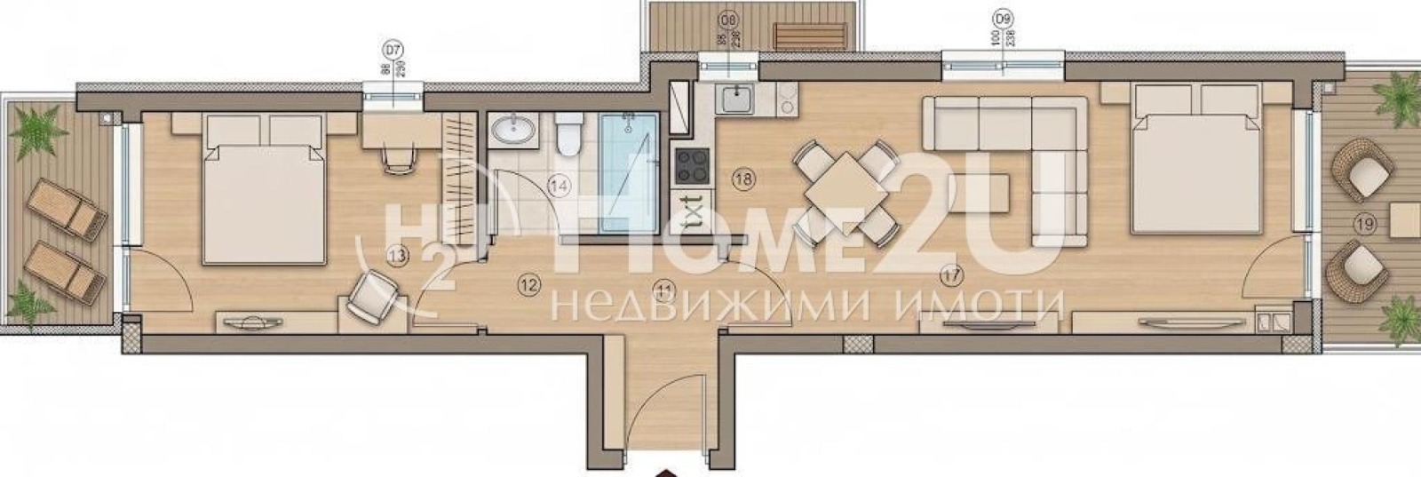 Продава 2-СТАЕН, гр. Созопол, област Бургас, снимка 2 - Апартаменти - 55441195
