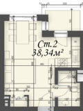 Продава 1-СТАЕН, област Бургас, к.к. Слънчев бряг • 63220 € / 123647.57 лв. • 69568743 2