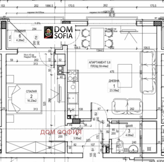 Продава 2-СТАЕН, гр. София, Овча купел, снимка 5 - Aпартаменти - 47294952