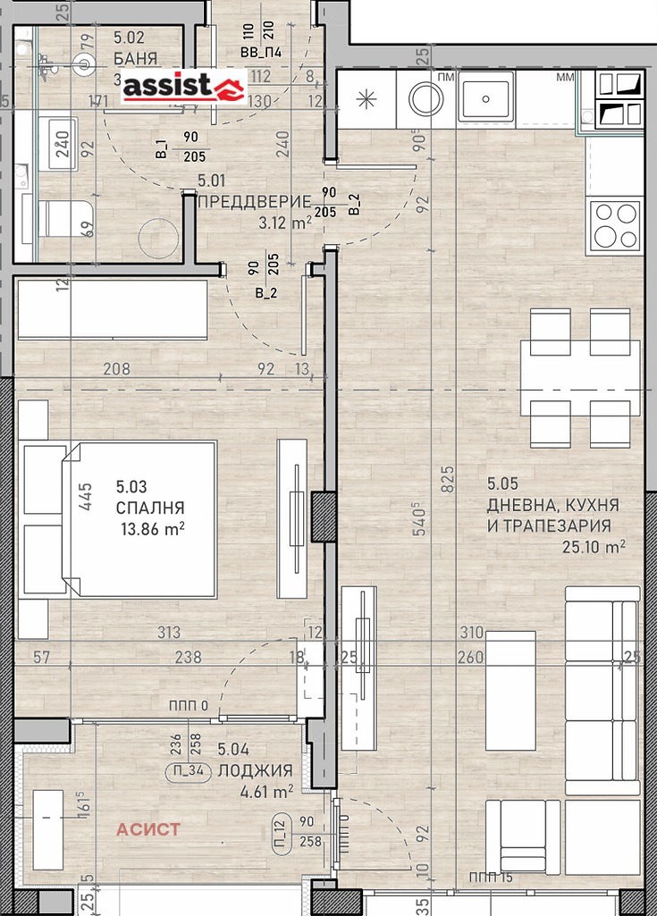 In vendita  1 camera da letto Sofia , Poduiane , 74 mq | 15936659 - Immagine [2]