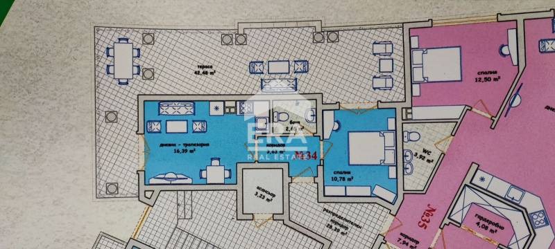 Te koop  1 slaapkamer Chaskovo , Tsentar , 105 m² | 17690043 - afbeelding [2]