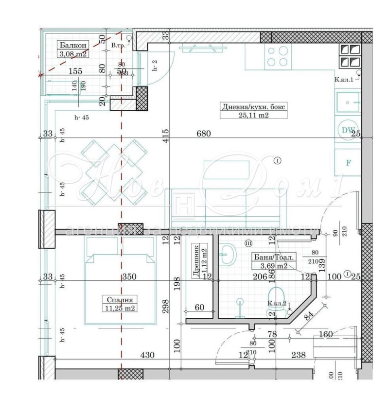 De vânzare  1 dormitor Varna , Levsci 1 , 65 mp | 24588084 - imagine [7]