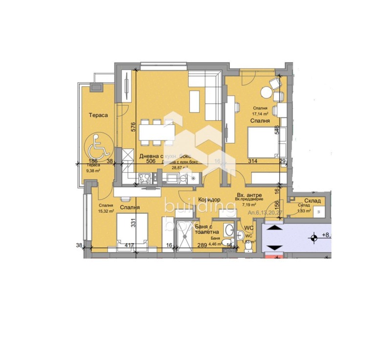 Продава  3-стаен град Пловдив , Остромила , 115 кв.м | 19865756 - изображение [2]