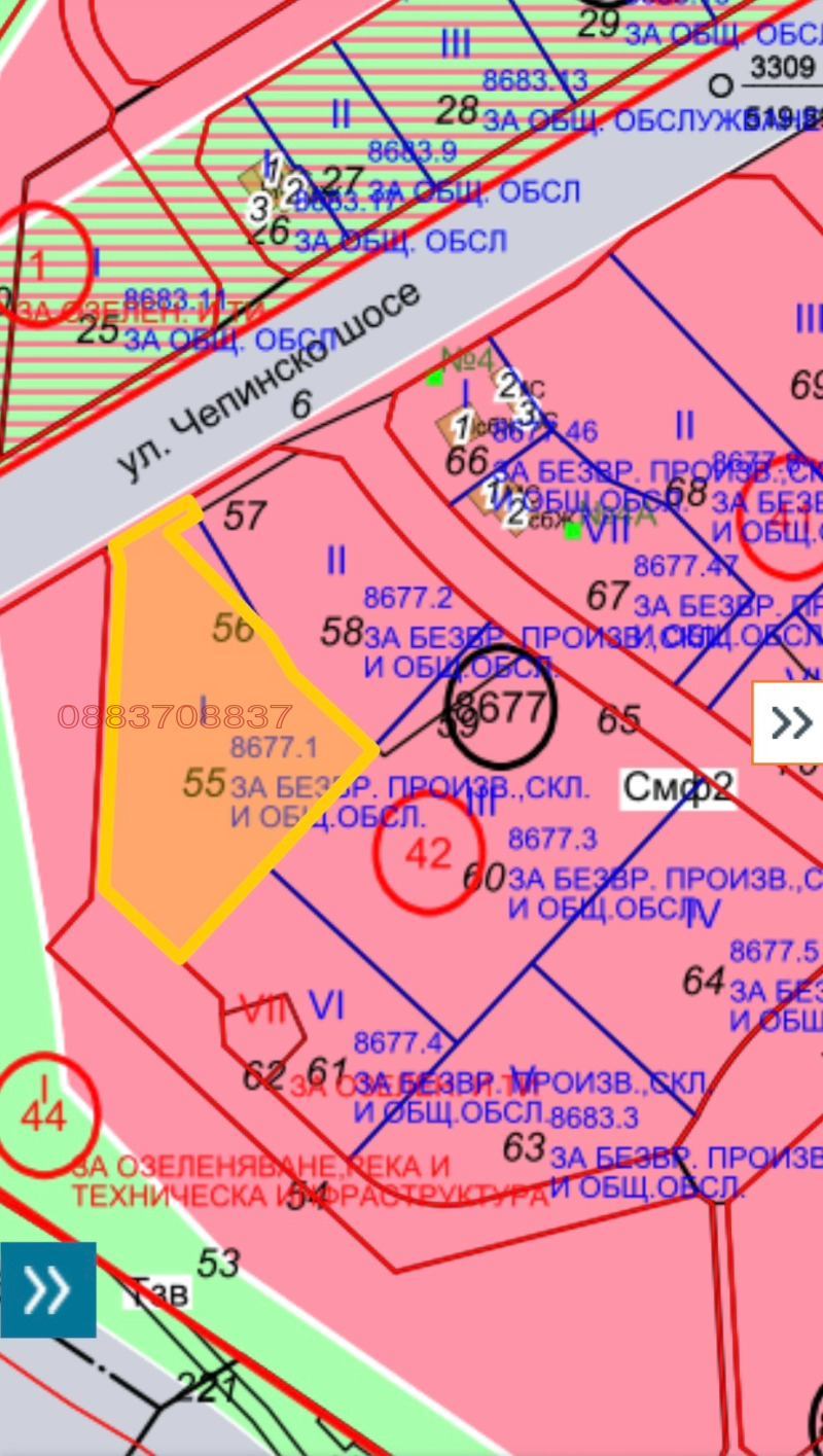 Продава ПАРЦЕЛ, гр. София, Малашевци, снимка 1 - Парцели - 49454761