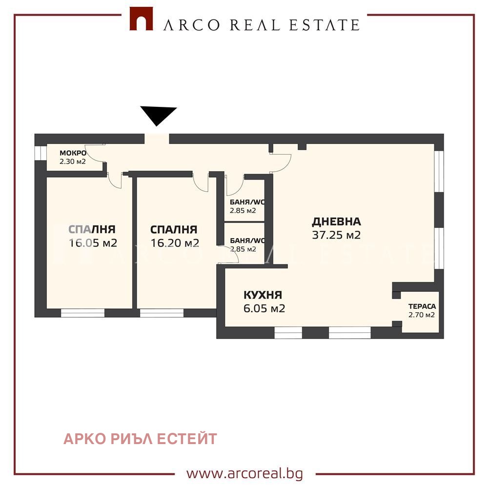 Продава 3-СТАЕН, гр. София, Карпузица, снимка 2 - Апартаменти - 53493120