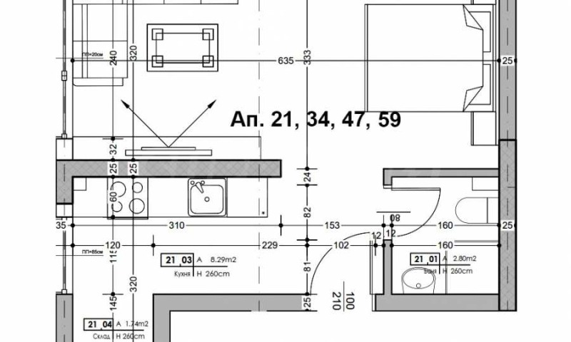 À vendre  Studio Plovdiv , Karchiyaka , 45 m² | 15386616 - image [8]