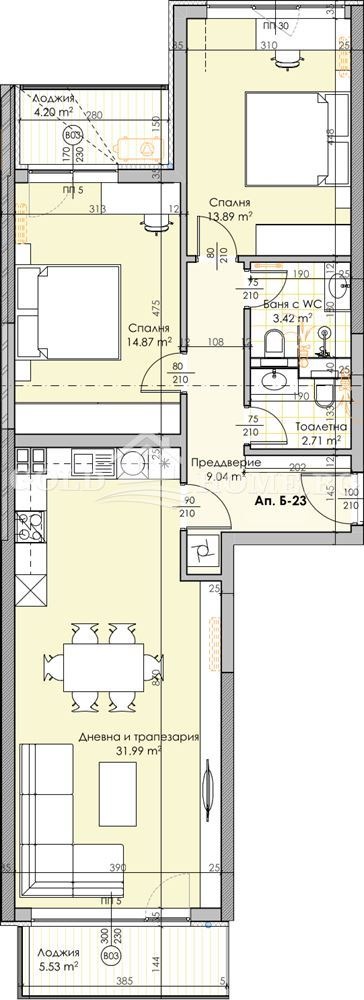 Продава 3-СТАЕН, гр. Пловдив, Кършияка, снимка 13 - Aпартаменти - 48236989