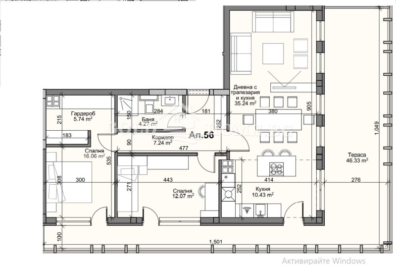 Продава 3-СТАЕН, гр. Пловдив, Кършияка, снимка 6 - Aпартаменти - 48236989