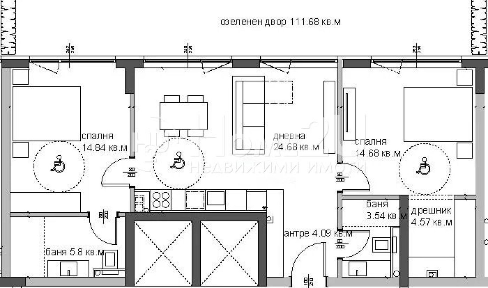 Продава 3-СТАЕН, гр. Варна, Аспарухово, снимка 8 - Апартаменти - 54916565