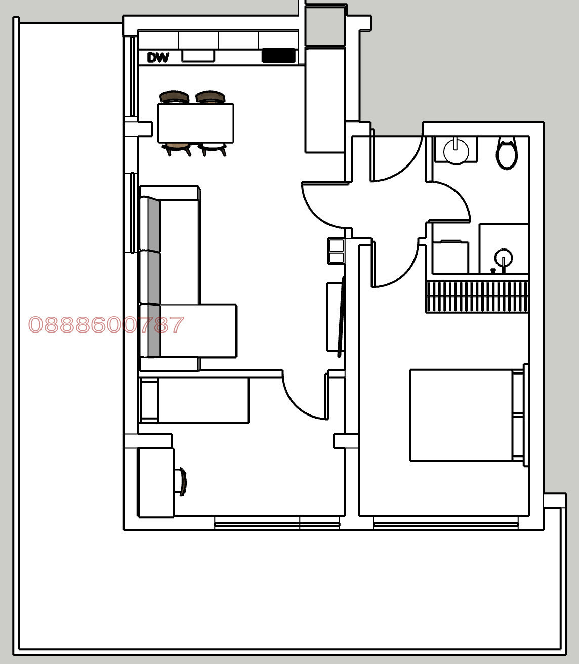 Продава 3-СТАЕН, гр. София, Кръстова вада, снимка 10 - Апартаменти - 54994261