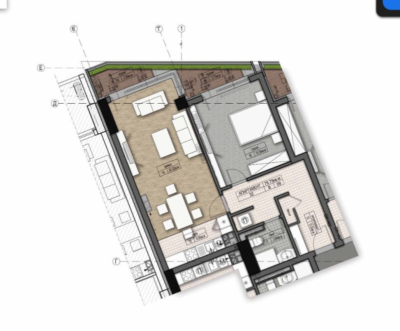 Продава  2-стаен град София , Дружба 2 , 98 кв.м | 58013815 - изображение [17]