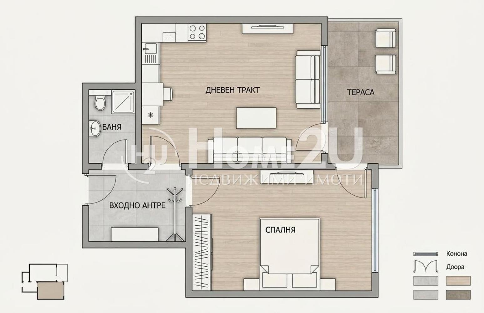 Продава 2-СТАЕН, гр. Варна, Център, снимка 8 - Апартаменти - 54251369