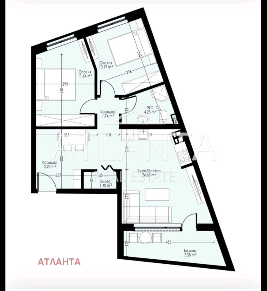 Продава 3-СТАЕН, гр. Варна, Възраждане 1, снимка 2 - Апартаменти - 56516970