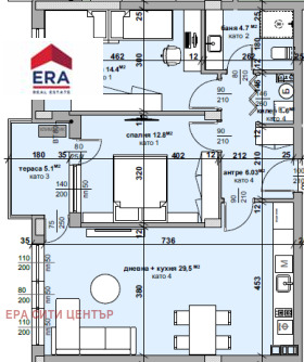 2 bedroom Samara 3, Stara Zagora 1