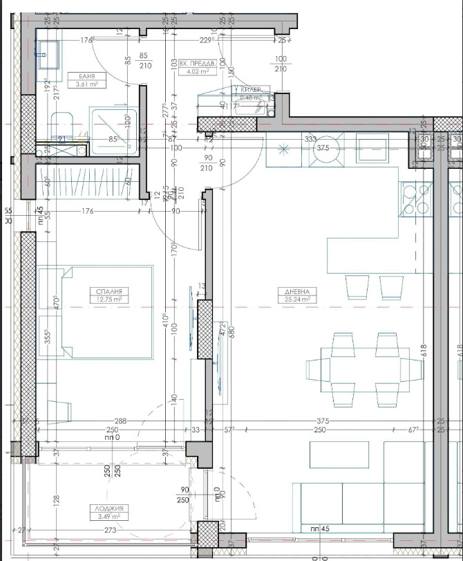 Продава 2-СТАЕН, гр. Варна, Кайсиева градина, снимка 2 - Апартаменти - 55143347
