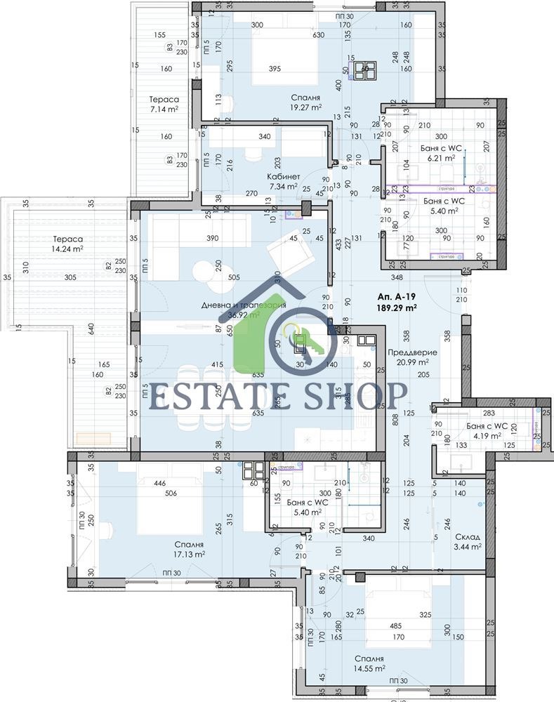 Продава МНОГОСТАЕН, гр. Пловдив, Остромила, снимка 5 - Апартаменти - 55702539