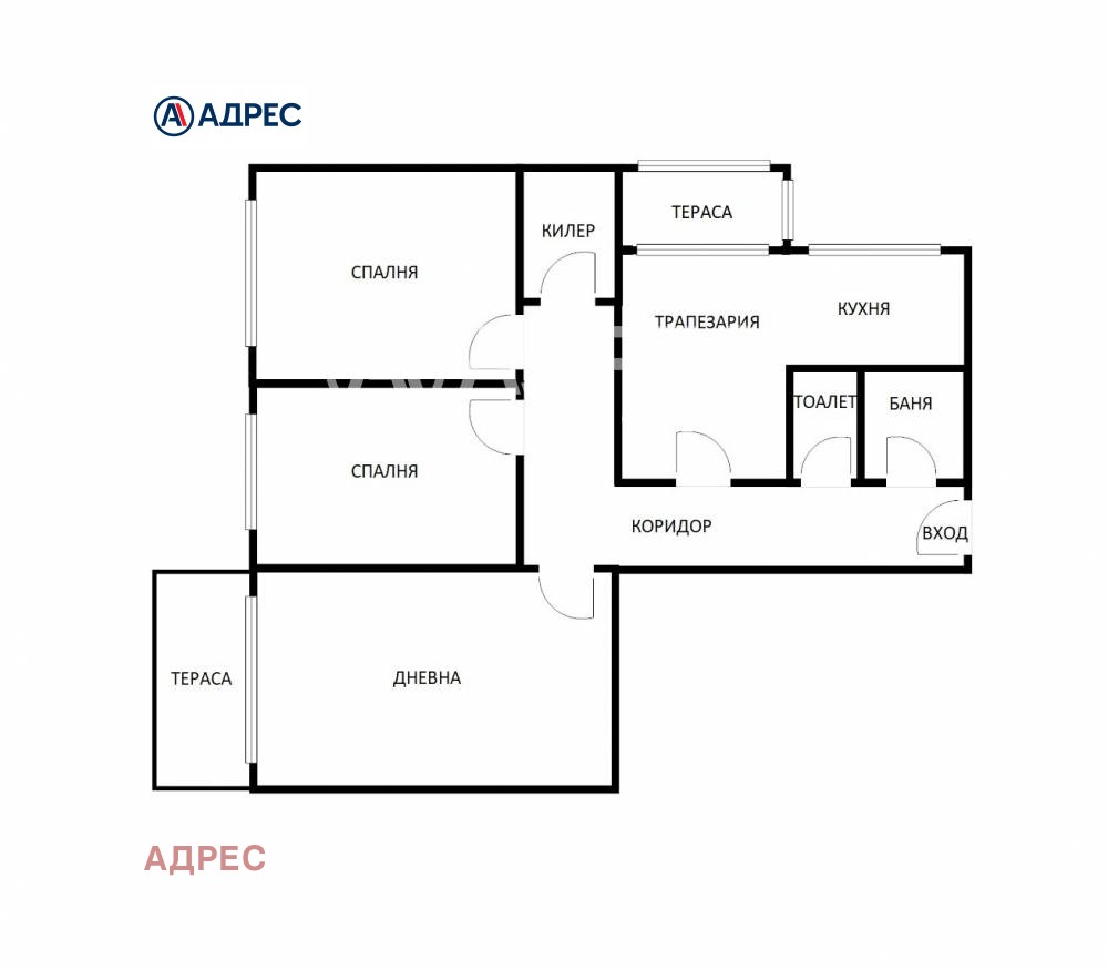 Продава 3-СТАЕН, гр. Варна, Кайсиева градина, снимка 2 - Апартаменти - 54075962