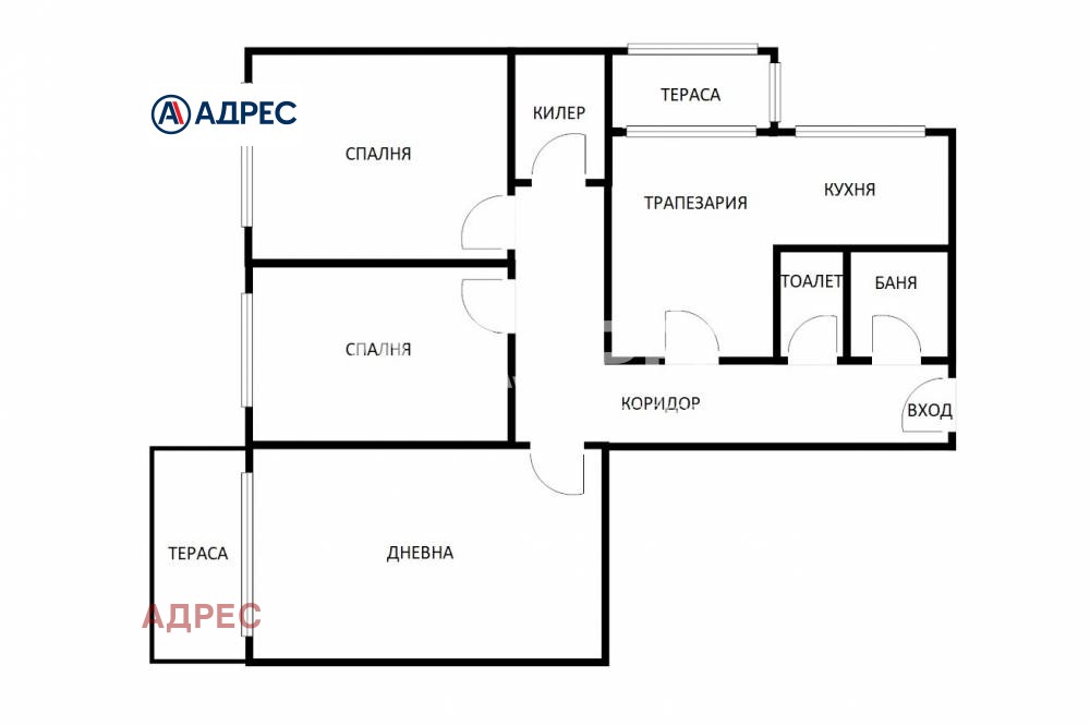 Продава 3-СТАЕН, гр. Варна, Кайсиева градина