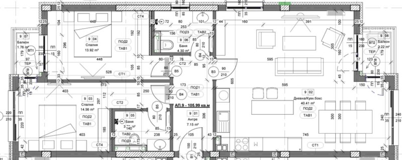 Продава 3-СТАЕН, гр. София, Малинова долина, снимка 12 - Aпартаменти - 49593785