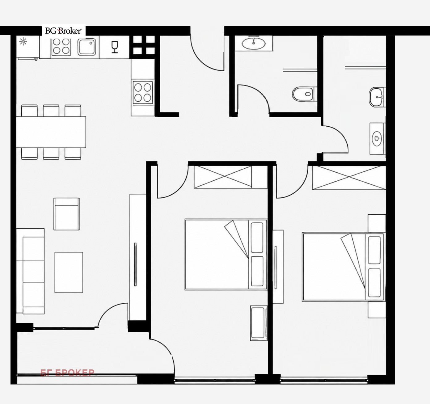 Продава 3-СТАЕН, гр. София, Банишора, снимка 13 - Апартаменти - 56128663