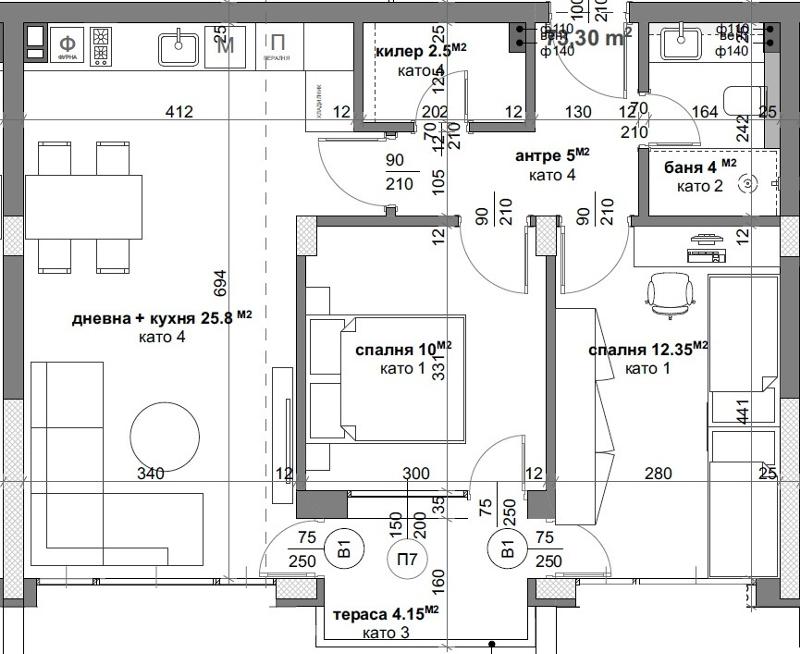 Продава 3-СТАЕН | Imot.bg — изображение 2