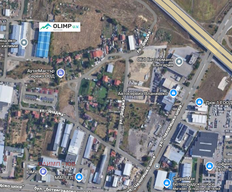 Продава ПАРЦЕЛ в град София, Враждебна - 511 кв.м / 85 000 € » 166 245.55 лв., ОЛИМП - ЮВ