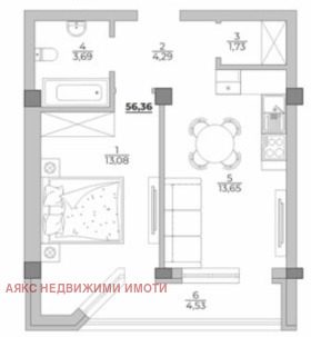 1 bedroom k.k. Zlatni pyasatsi, Varna 2