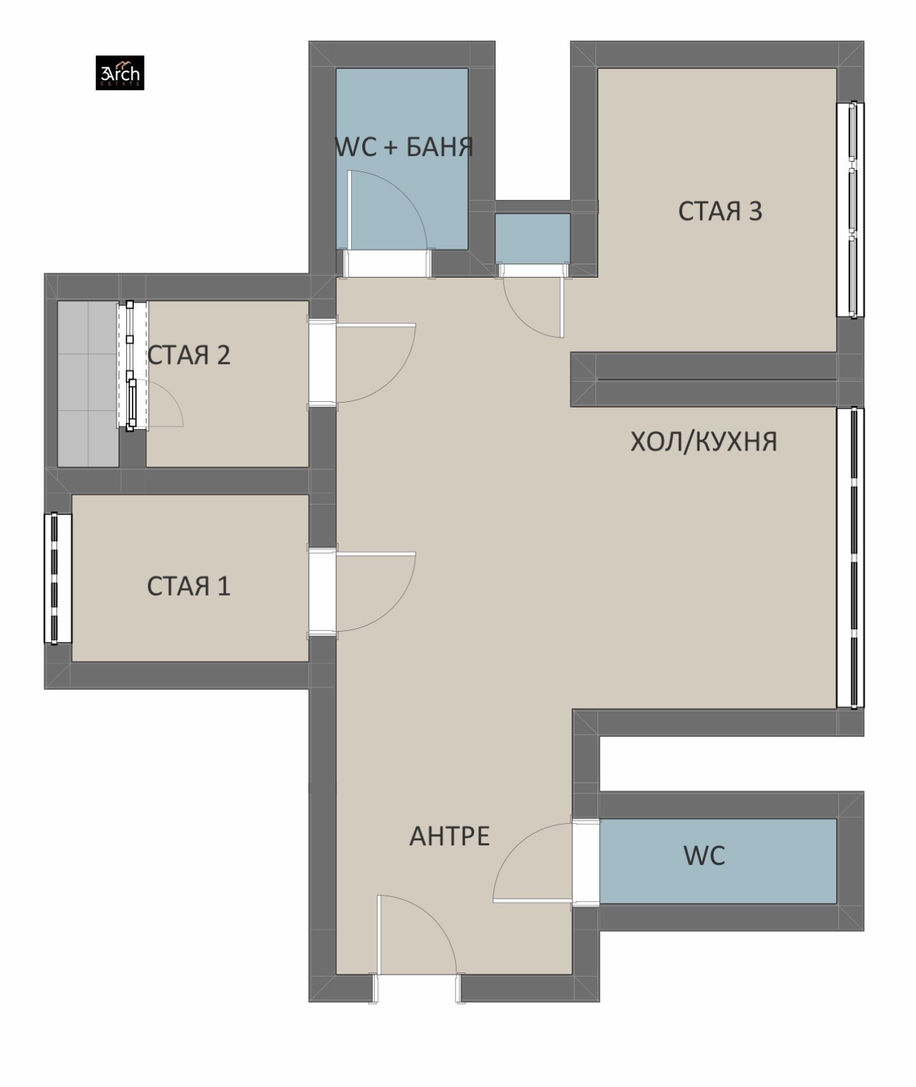 Продава 4-СТАЕН, гр. София, Дружба 2, снимка 6 - Апартаменти - 56005988