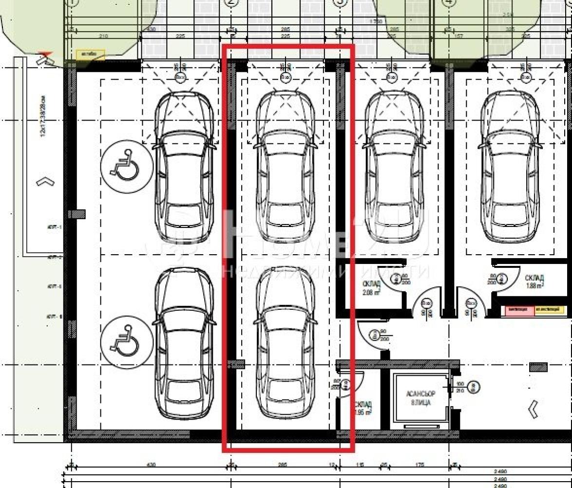 Продава ГАРАЖ, ПАРКОМЯСТО, гр. София, Люлин 9, снимка 4 - Гаражи и паркоместа - 54328944