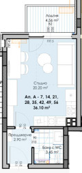 Продава 1-СТАЕН, град Пловдив, Гагарин • 42140 € • 92977741 — Holmes.bg