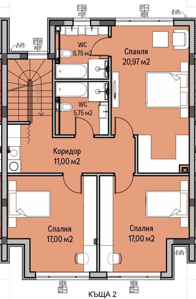 Продава КЪЩА, гр. София, с. Панчарево, снимка 11 - Къщи - 52856327