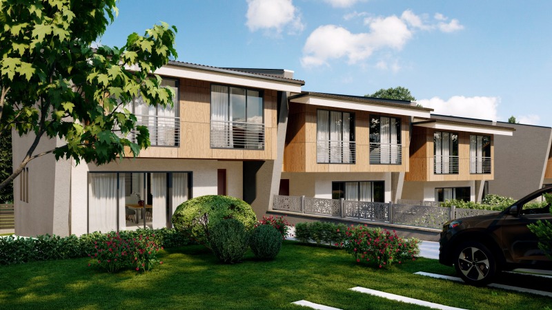 Продава КЪЩА, гр. София, с. Панчарево, снимка 2 - Къщи - 52856327