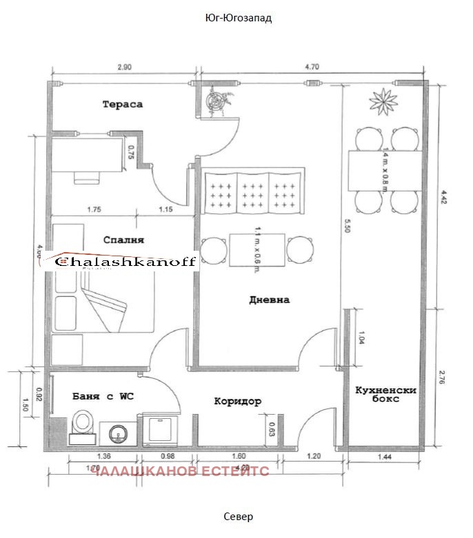 Eladó  1 hálószoba Sofia , Belite brezi , 71 négyzetméter | 92848566 - kép [3]