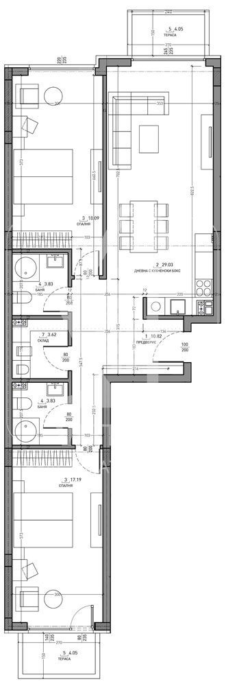 Продава 3-СТАЕН, гр. София, Малинова долина, снимка 9 - Aпартаменти - 47278894