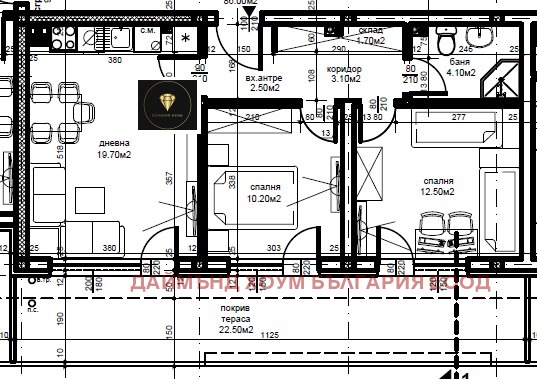 Продава 3-СТАЕН, гр. Пловдив, Беломорски, снимка 2 - Aпартаменти - 49254247