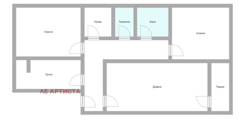 En venta  2 dormitorios Sofia , Yavorov , 104 metros cuadrados | 50935231 - imagen [9]