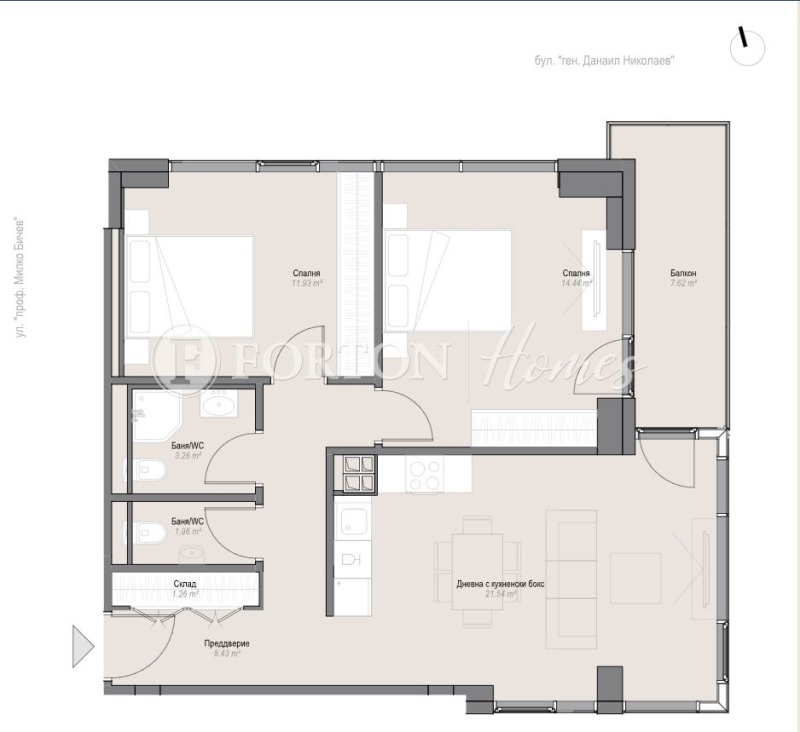 Продава 3-СТАЕН, гр. София, Оборище, снимка 12 - Апартаменти - 52837368
