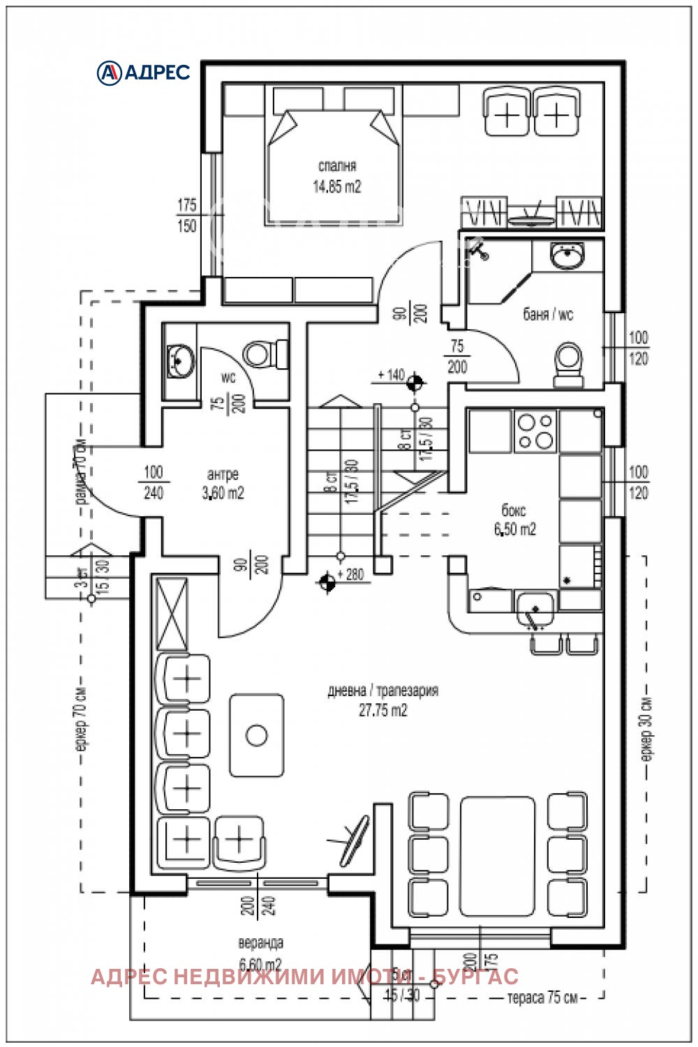 Продава КЪЩА, с. Лъка, област Бургас, снимка 3 - Къщи - 54103900