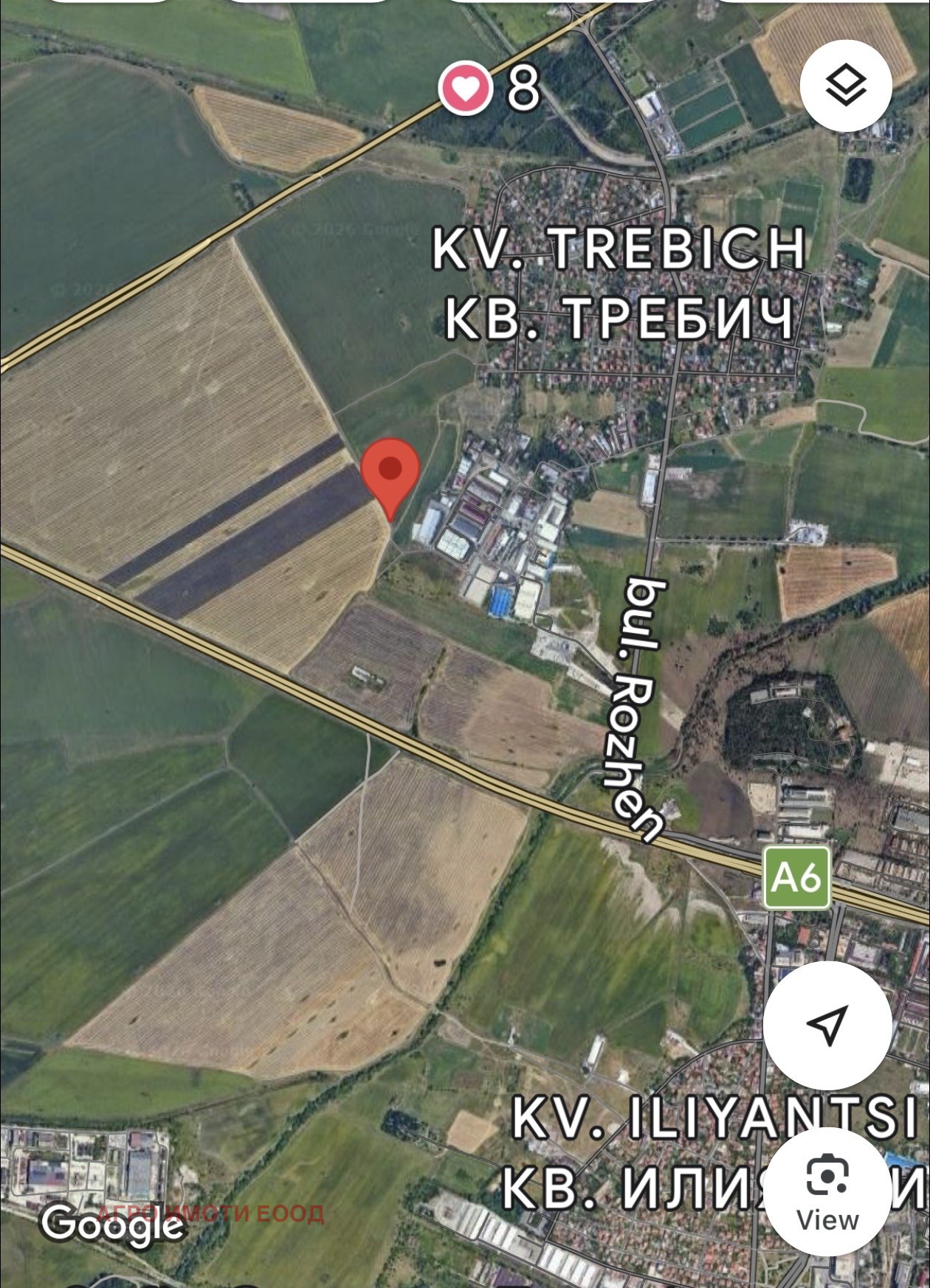 Продава ПАРЦЕЛ, гр. София, Требич, снимка 2 - Парцели - 55420532