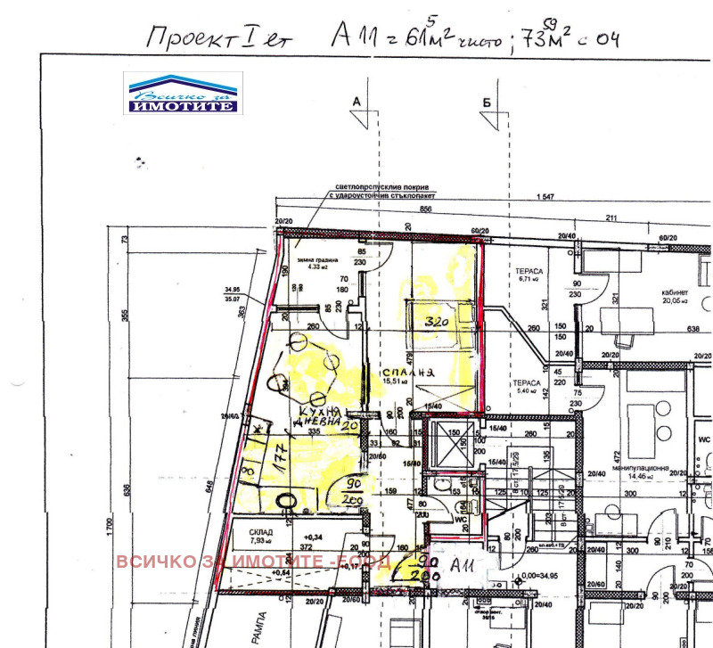 Продава 2-СТАЕН в град Русе, Център - 74 кв.м / 103 600 € » 202 623.99 лв., ВСИЧКО ЗА ИМОТИТЕ