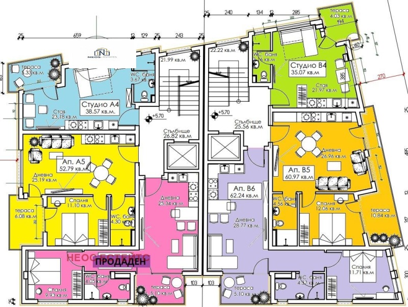 Продава 1-СТАЕН, гр. Созопол, област Бургас, снимка 2 - Апартаменти - 50960486