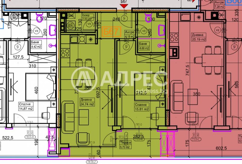 Продава 2-СТАЕН, гр. София, Кръстова вада, снимка 5 - Апартаменти - 52574661