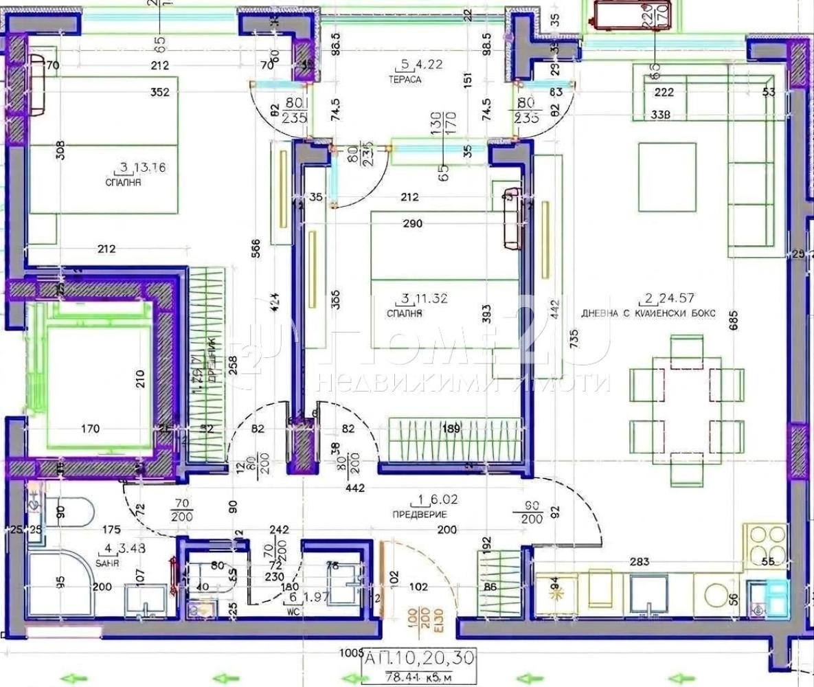 Продава 3-СТАЕН, гр. София, Малинова долина, снимка 11 - Апартаменти - 55311370
