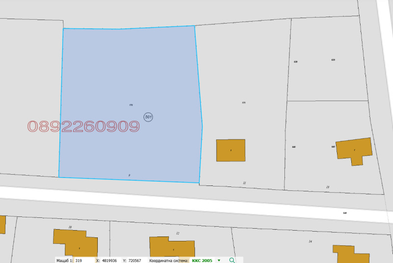 Продава ПАРЦЕЛ в област Добрич, с. Гурково - 1680 кв.м / 17 000 € » 33 249.11 лв.