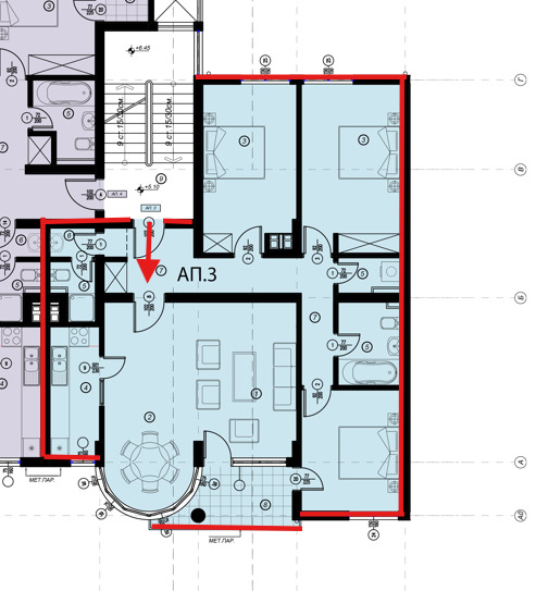 Продава 4-СТАЕН, гр. София, Манастирски ливади, снимка 9 - Aпартаменти - 48389307