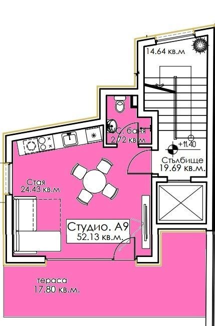 Продава 1-СТАЕН, гр. Созопол, област Бургас, снимка 7 - Апартаменти - 50960617